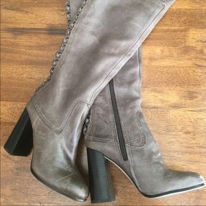 NEW Vince Camuto Leather Over the Knee Boots Sz 7